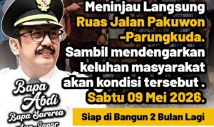 Sukabumi Mubarokah Bupati Asep Japar Pastikan Perbaikan Jalan Pakuwon Dimulai Dua Bulan Lagi