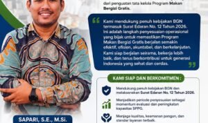 AMPIBI Dukung Penuh Kebijakan BGN dan SE Nomor 12 Tahun 2026 untuk Penguatan Program Makan Bergizi Gratis