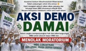Aliansi Masyarakat Peduli MBG Siap Gelar Gerakan di Kota Sukabumi