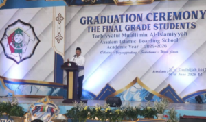 Wisuda Santri Assalam Putra Generasi Averouz Siap Majukan Sukabumi Mubarokah