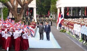 Disambut Upacara Kenegaraan, Kunjungan PM Anutin Charnvirakul Perkuat Hubungan Indonesia-Thailand